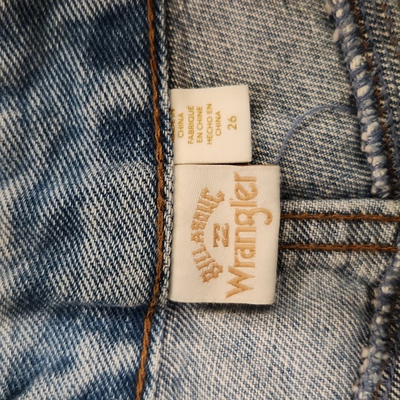 Billabong/Wrangler Super Flare patch jeans size 26, new with tags! - Picture 7 of 16